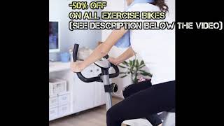 Elliptical Trainer Magnetic with LCD Monitor and Pulse Rate Grips Smooth Quiet Driven Top Levels