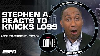 Stephen A. pleads: STOP PUTTING THE BALL IN RANDLE’S HANDS WHEN THINGS GET TIGHT | NBA Countdown
