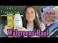 Walgreens Haul - FREE Transaction! 4/11-17/2021 I All Digital Coupon Deals I PG Rewards Program