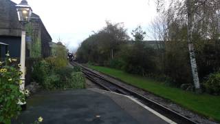 KWVR - The Ossett Brewery Express Wells 34092 Oakworth 24th Nov 2014