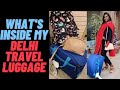 Pack with me for my Delhi trip❤️ | What's inside my Travel Bag🧳