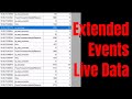 Extended Events Live Data Window