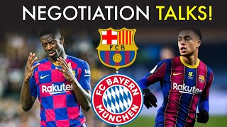 Barcelona in Negotiation Talks with Bayern Munich Over Several Players!