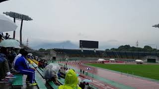 2017.10.28福岡県秋季記録会中学1年女子100ｍ予選6組