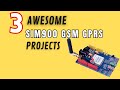 Arduino Tutorial: 3  AMAZING SIM900 GSM GPRS Shield  projects DIY