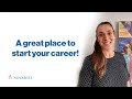 Evanthia, Principal Biostatistician on starting your career journey.