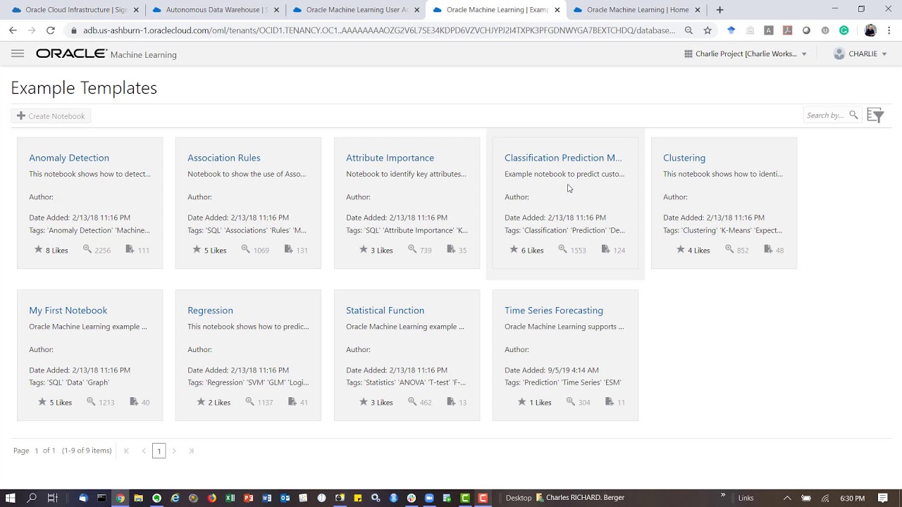 Getting Started With Oracle Machine Learning And Oracle Autonomous ...