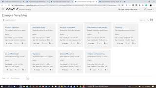 Getting Started with Oracle Machine Learning and Oracle Autonomous Database