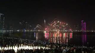 Al Majaz || New year celebration 2019 || Fireworks