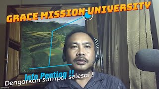 Grace Mission University || Story || Samuel Kris || Digital Minstry || Nopember 2024