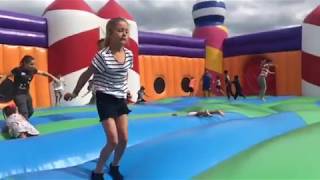 World's biggest bouncy castle, Dreamland, Margate