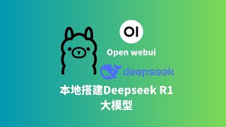 本地安装ollama运行deepseek r1大模型，并且安装open webui