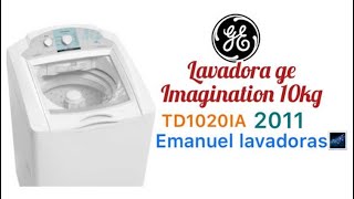 Lavadora ge imagination 10kg lvge1020ia roupas normais ciclo coloridas duplo enxágue 💓