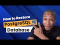 How to Backup Postgres Database