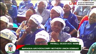 welcome to maragua archdeaconry parish mothers union council