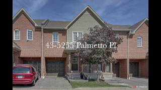 43-5255 Palmetto Pl, Mississauga