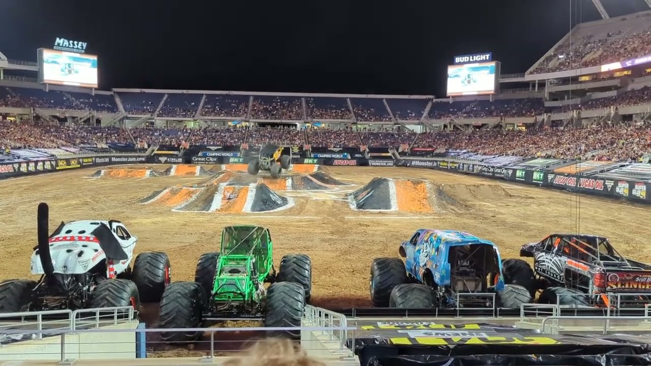 Monster Jam Orlando, Florida October 29, 2022 Wasted Nites - YouTube