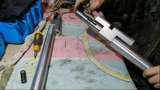 Самодельная PCP винотовка Часть 7 Болтовой затвор/DIY PCP rifle. Part 7. Bolt type breechblock