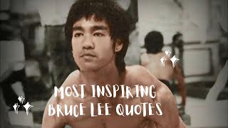 Most Inspiring Bruce Lee Quotes | Popcorn Quotes