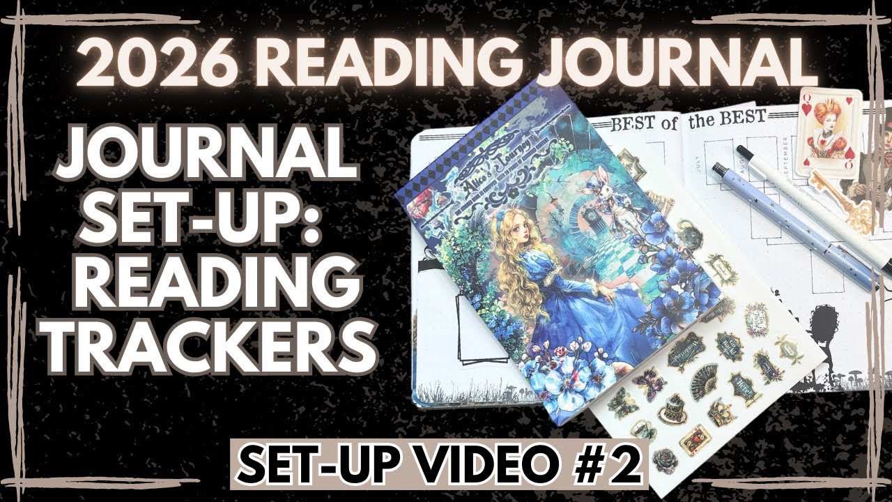 2026 Reading Journal Setup Pt 2 Yearly Trackers Book Battle Spread