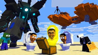 Skibidi Toilet & Upgraded Titan CAMERAMAN & Secret Chest - Minecraft skibidi multiverse