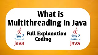 What is multithreading | multithreading in java with example | multithreading in java in hindi