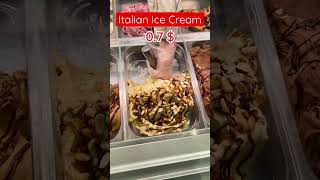 Ice Cream Only 0.7 $ 😋 #lebanon #beirut #lebanesecuisine #lebanesefood #travel #vlog