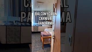 Carnival Panorama Balcony Tour #carnivalcruise #carnivalpanorama #cruiseship #cruiseshiptour