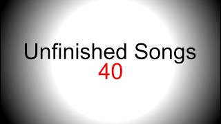 Upbeat acoustic guitar singing backing track - Unfinished song No.40