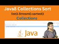 How to sort the arrayList using Java8 Stream().? #java #java8 #collections