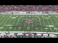 halftime pirates of the ‘shoe the ohio state university marching band 11 23 24 vs. indiana