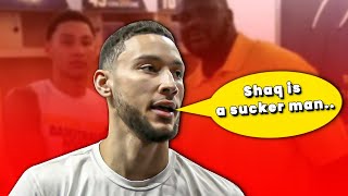 Shaq reveals that Ben Simmons called him out 😬 #shorts