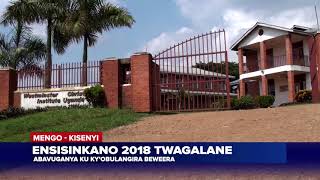 ENSISINKANO TWAGALANE 2018