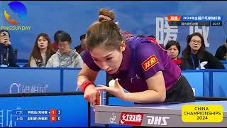 FINAL Mixed Double 2024 | Lin Gaoyuan, Liu Shiwen vs. Zhao Zhaoyan and Sun Mingyang