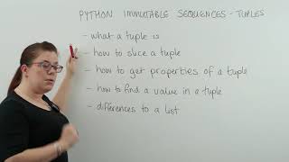 Python Immutable Sequences Tuples Introduction