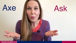 How to Pronounce ASK - Learn English Pronunciation
