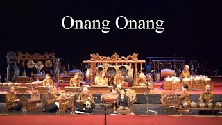 Gendhing Onang Onang