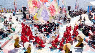 [4K] 粟津おすえべ花吹雪　大阪ベイエリア祭 Worldあぽろん 2022　メイン会場オズステージ