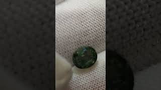 Certified natural teal color Sapphire 1.17 CTS www.puritygems.etsy.com