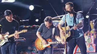 COLDPLAY & MICHAEL J FOX Johnny B Goode Live in NY