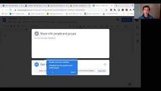 Sharing an Editable Google Doc