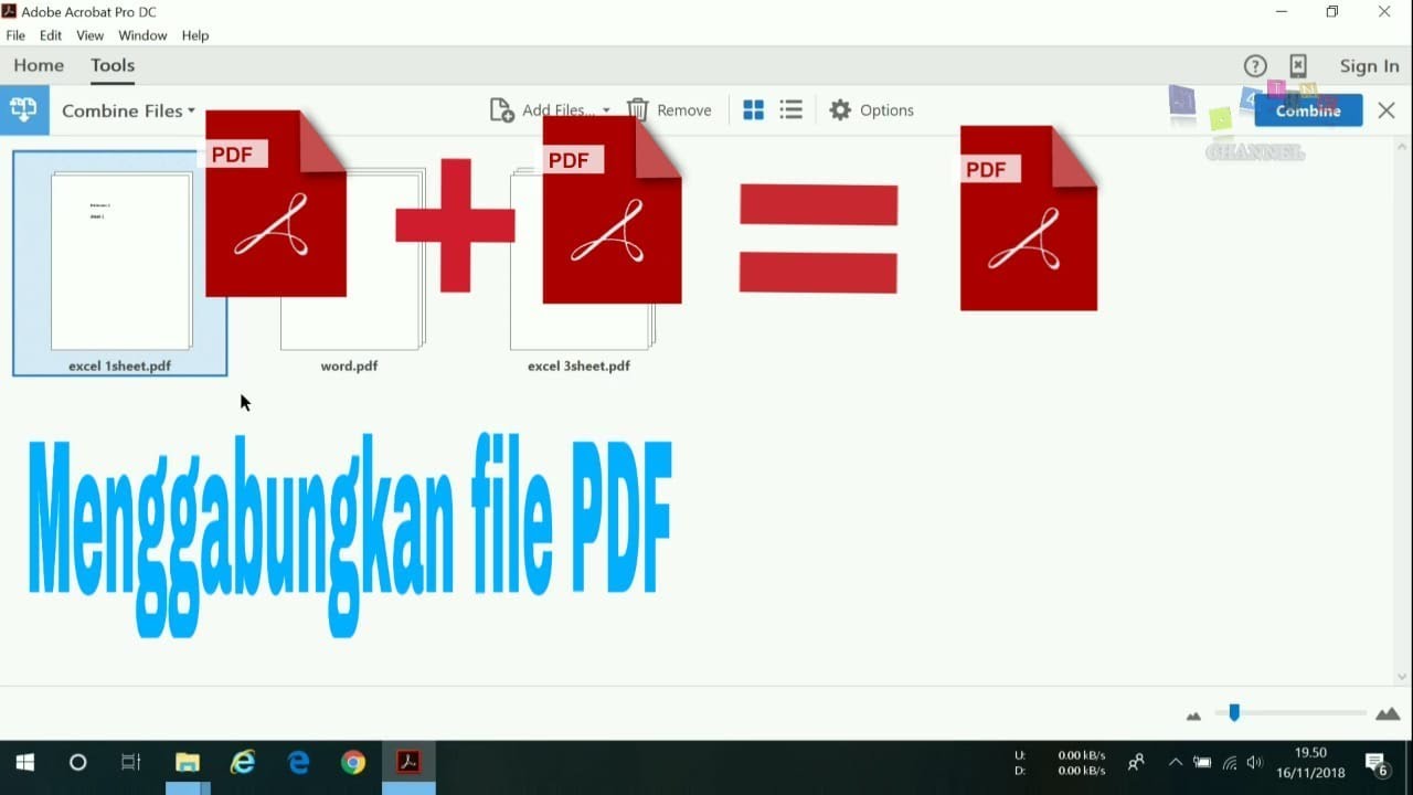 Menggabungkan File Pdf - YouTube