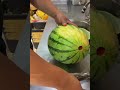 Amazing watermelon cutting skills #shorts #youtubeshorts