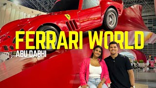 Aventura em Alta Velocidade Explorando | Ferrari World em Abu Dhabi ❤️‍🔥​😱​