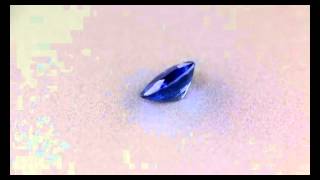 Zaffiro blu, taglio ovale, 1.59 ct.