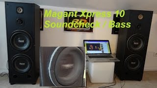 Magnat Xpress 10 als Standlautsprecher  im Soundcheck