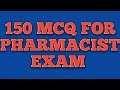 150 mcq for hssc pharmacist exam#previous year question paper of pharmacy#ESIC#cghs#crpf