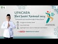 Upacara Hari Santri Nasional 2024 Tingkat Kota Bekasi