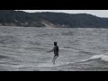 surfs up in muskegon during the great lakes surf festival