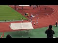 2013年度 第3回学連競技会 男子100m 2組